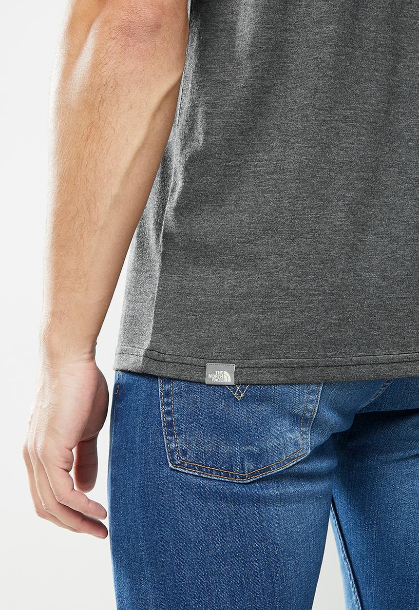 The North Face - Short sleeve simple dome tee - grey 