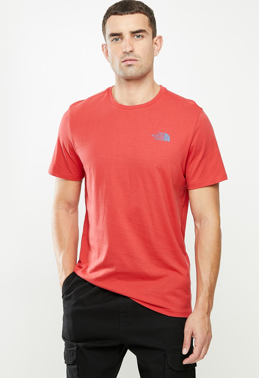 The North Face - Short sleeve redbox celebration tee - red