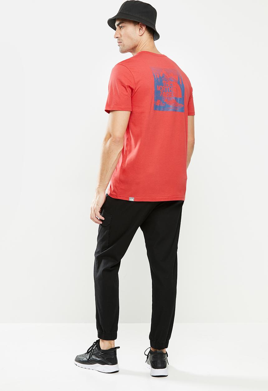 The North Face - Short sleeve redbox celebration tee - red