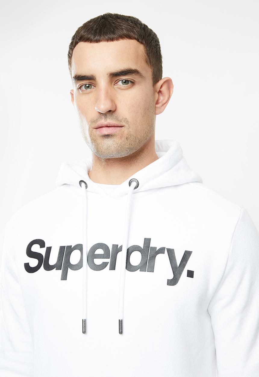 Superdry. - Cl ns hood - white 