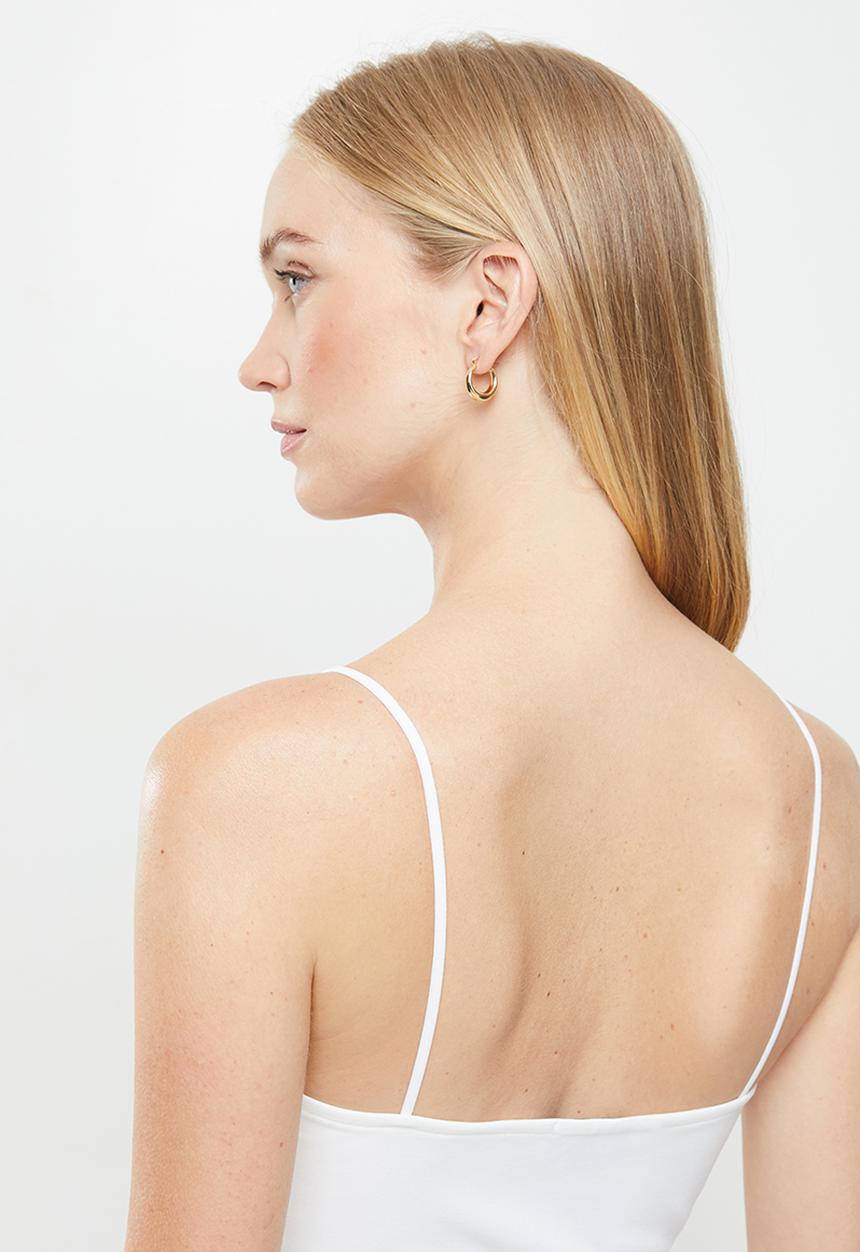 STYLE REPUBLIC - Padded cami - white