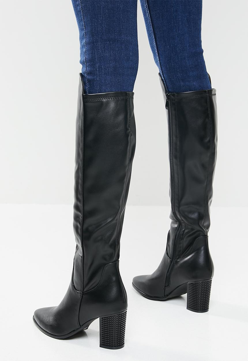 Butterfly Feet - Sierra over the knee boot - black