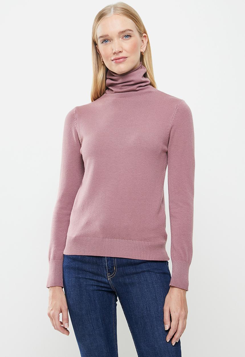 STYLE REPUBLIC - Turtleneck long sleeve jersey - lilac