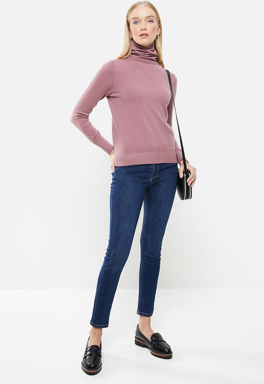STYLE REPUBLIC - Turtleneck long sleeve jersey - lilac