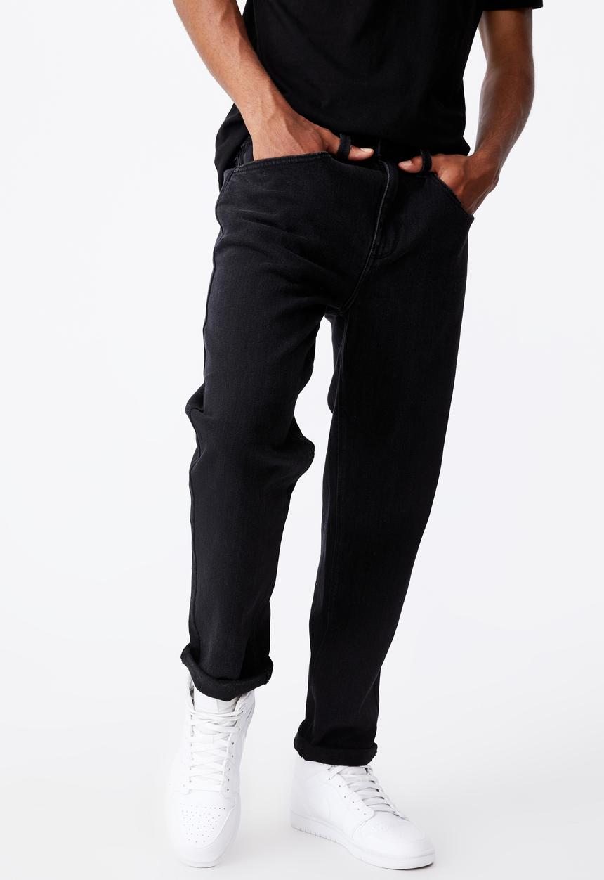 Factorie - Relaxed fit jean - black wash