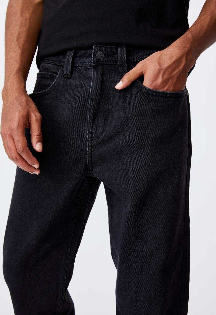 Factorie - Relaxed fit jean - black wash