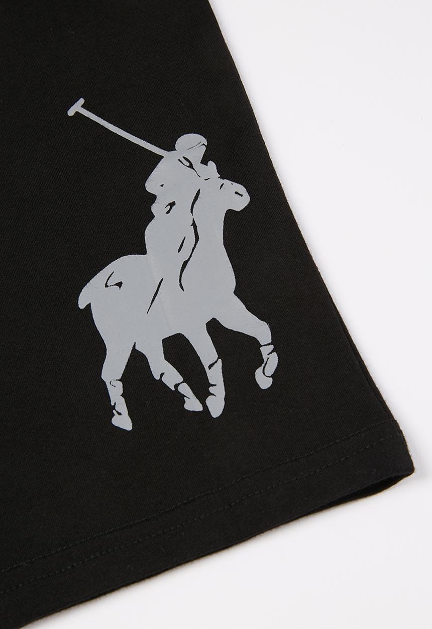 POLO - Boys rick short sleeve tee - black