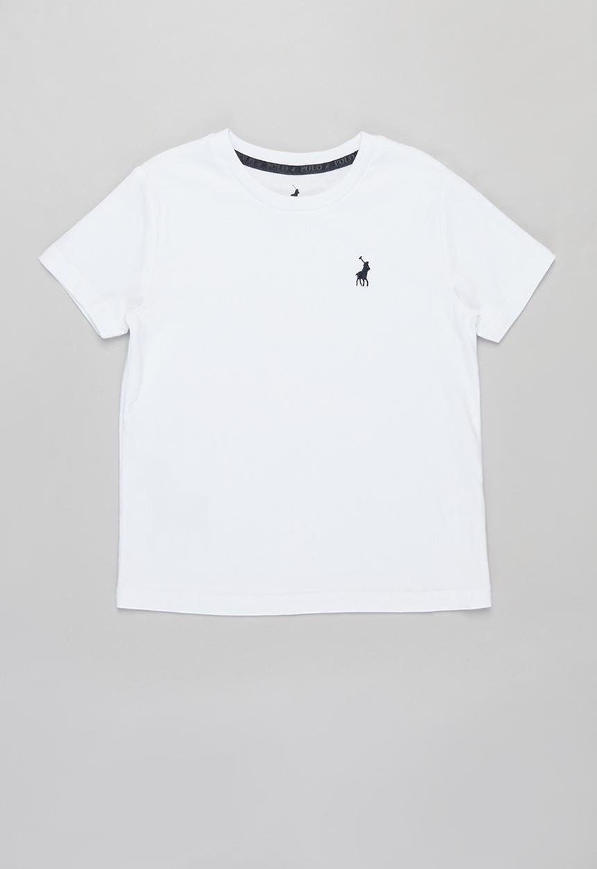 POLO - Boys rick short sleeve tee - white