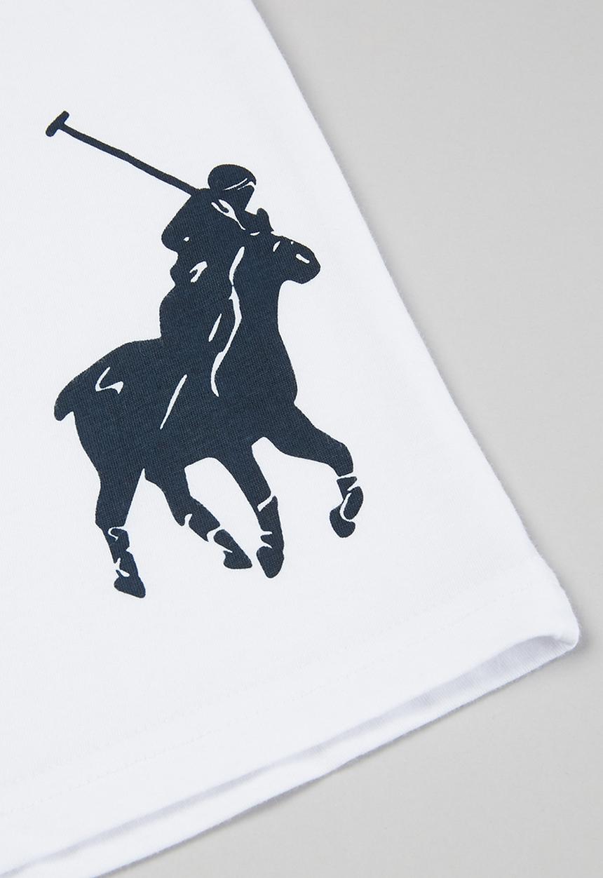 POLO - Boys rick short sleeve tee - white