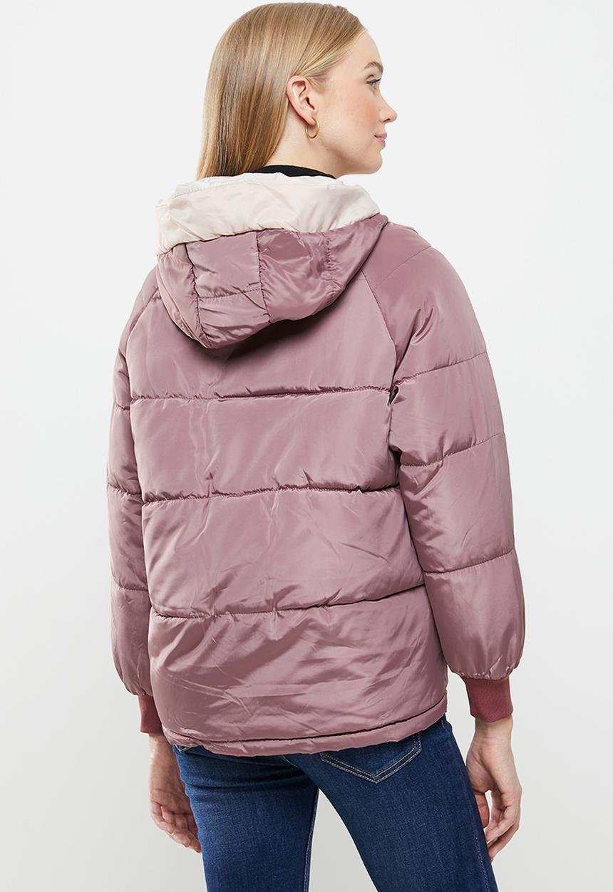 STYLE REPUBLIC - Padded puffer - purple