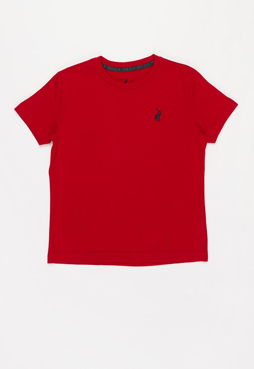 POLO - Boys rick short sleeve tee - red