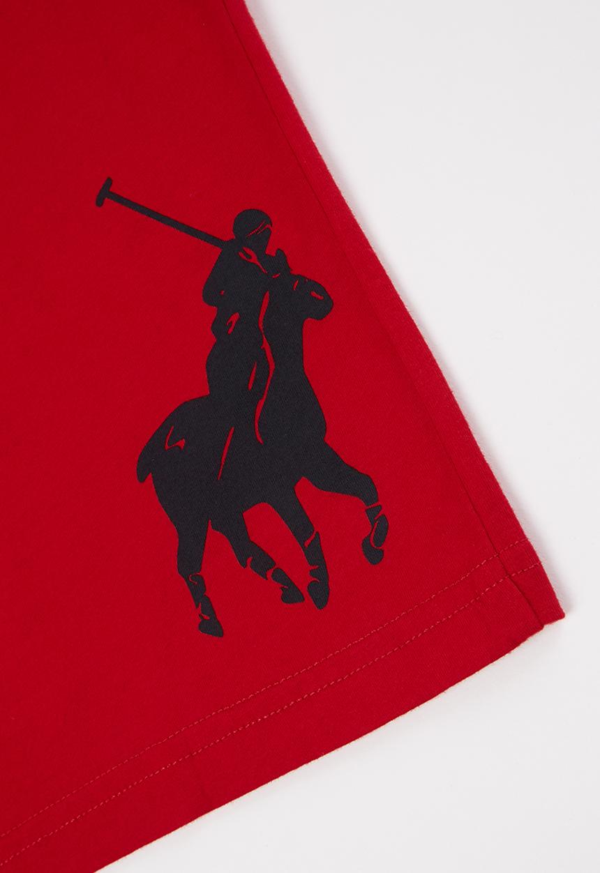 POLO - Boys rick short sleeve tee - red