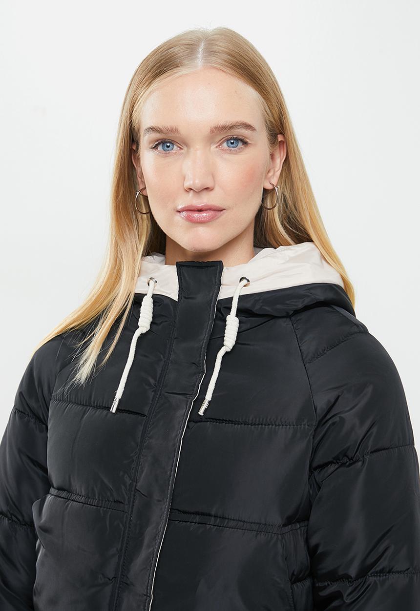 STYLE REPUBLIC - Padded puffer - black