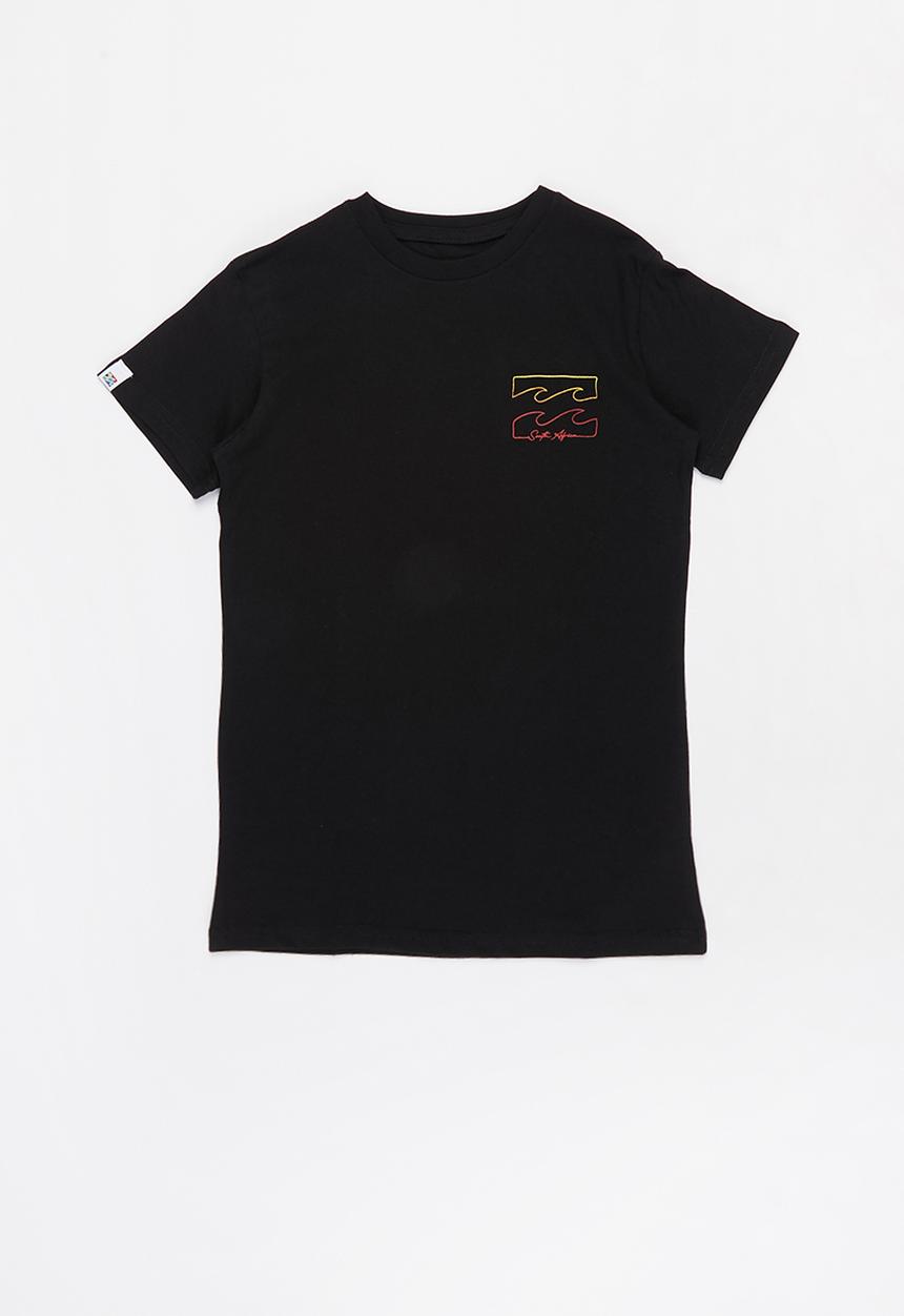 Billabong  - Boys logo lines south africa tee - black