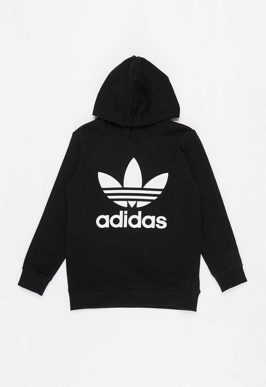 adidas Originals - Trefoil hoodie - black & white