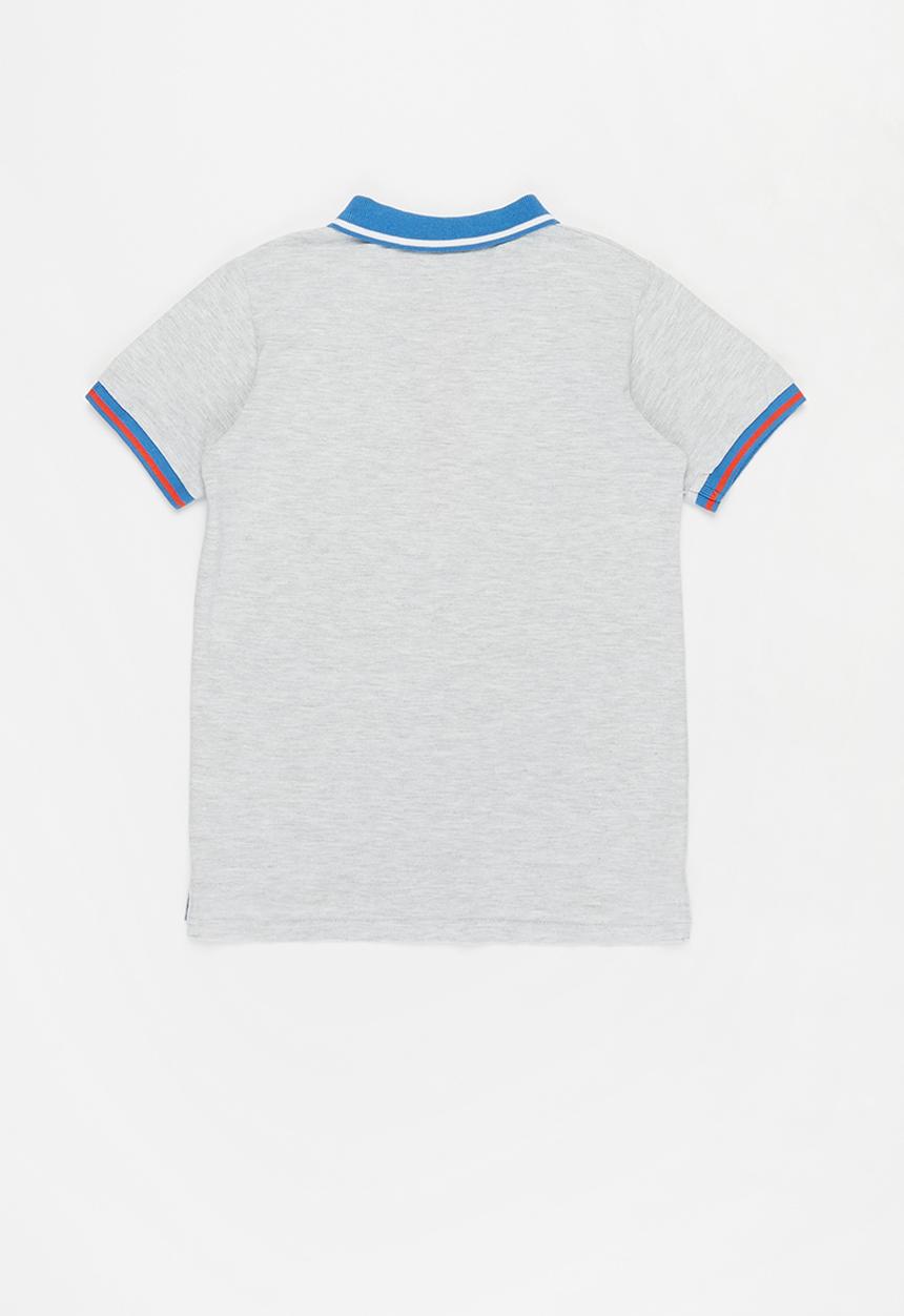 MINOTI - Pique polo shirt - light grey