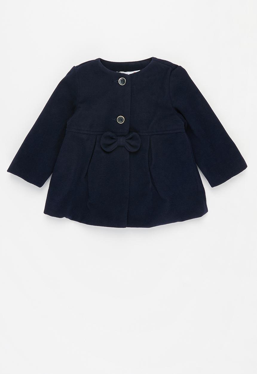 MINOTI - Faux wool coat - navy
