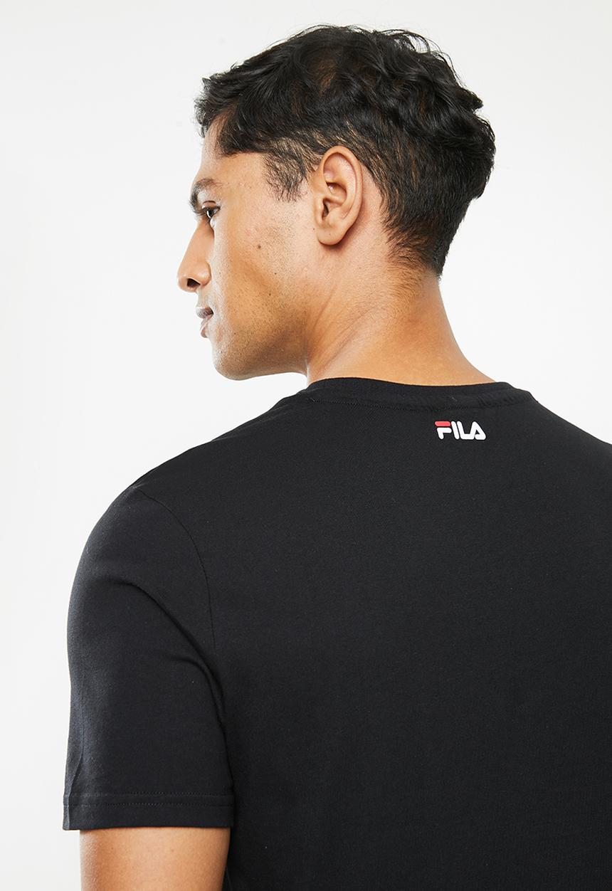 FILA - Deckle crew neck tee - black