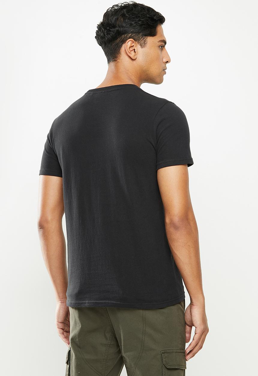 Superdry. - Cl ns tee - black
