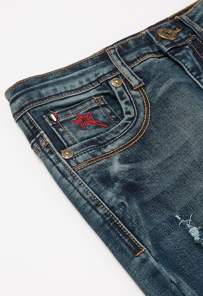 SOVIET - B luka skinny denim - bleach wash