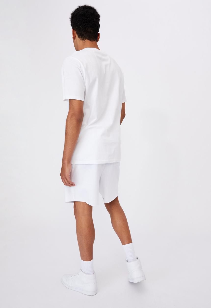 Factorie - Regular graphic T-shirt - white