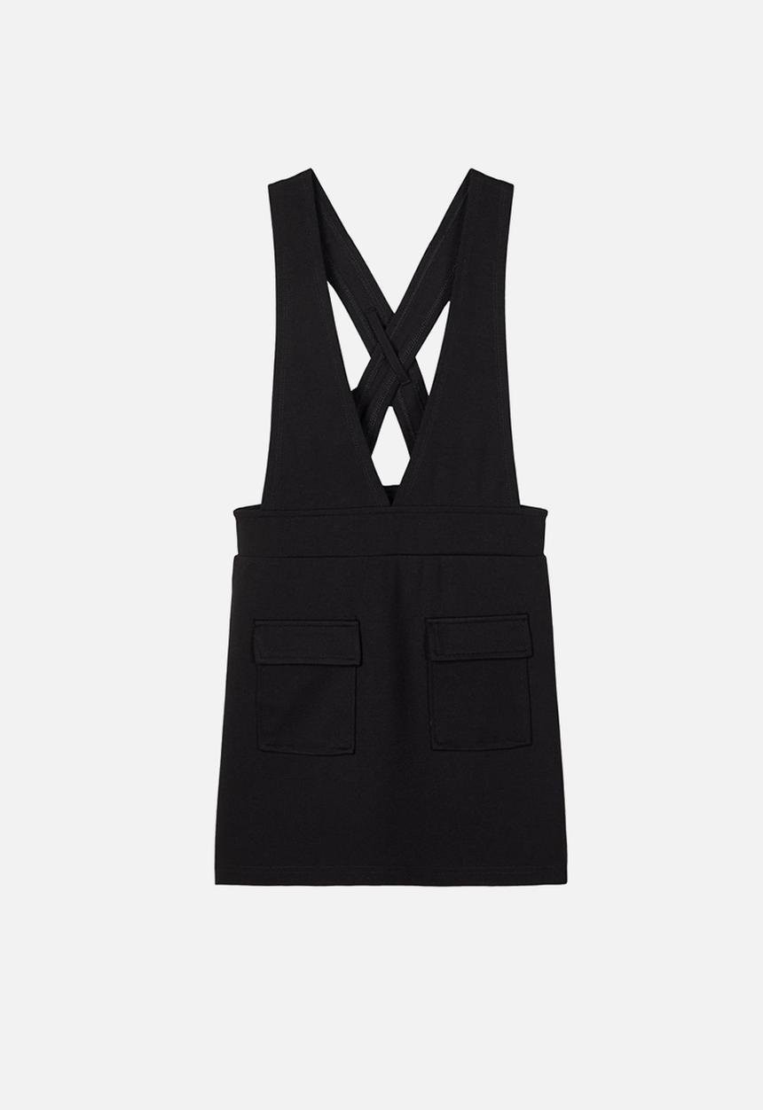 Name It - Friminna spencer dungarees - black