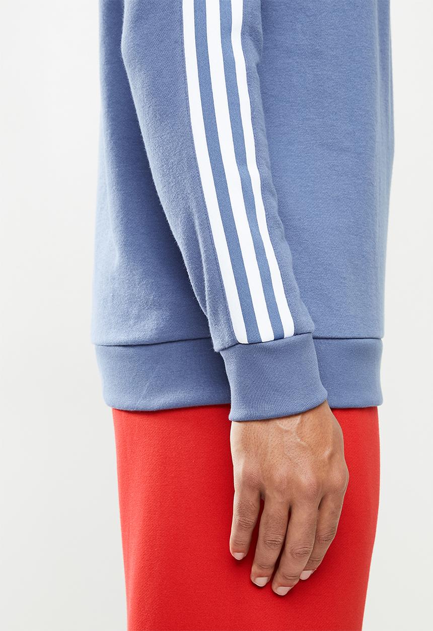 adidas Originals - 3D tf 3 strp sweatshirt - crew 