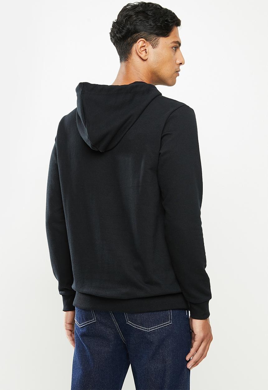 adidas Originals - Trefoil hooded sweat - black