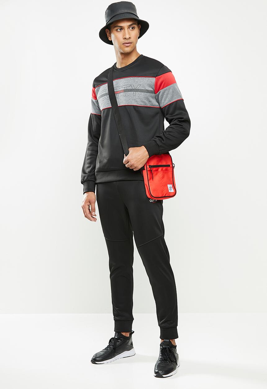 Cutty - Jacket sweater - black