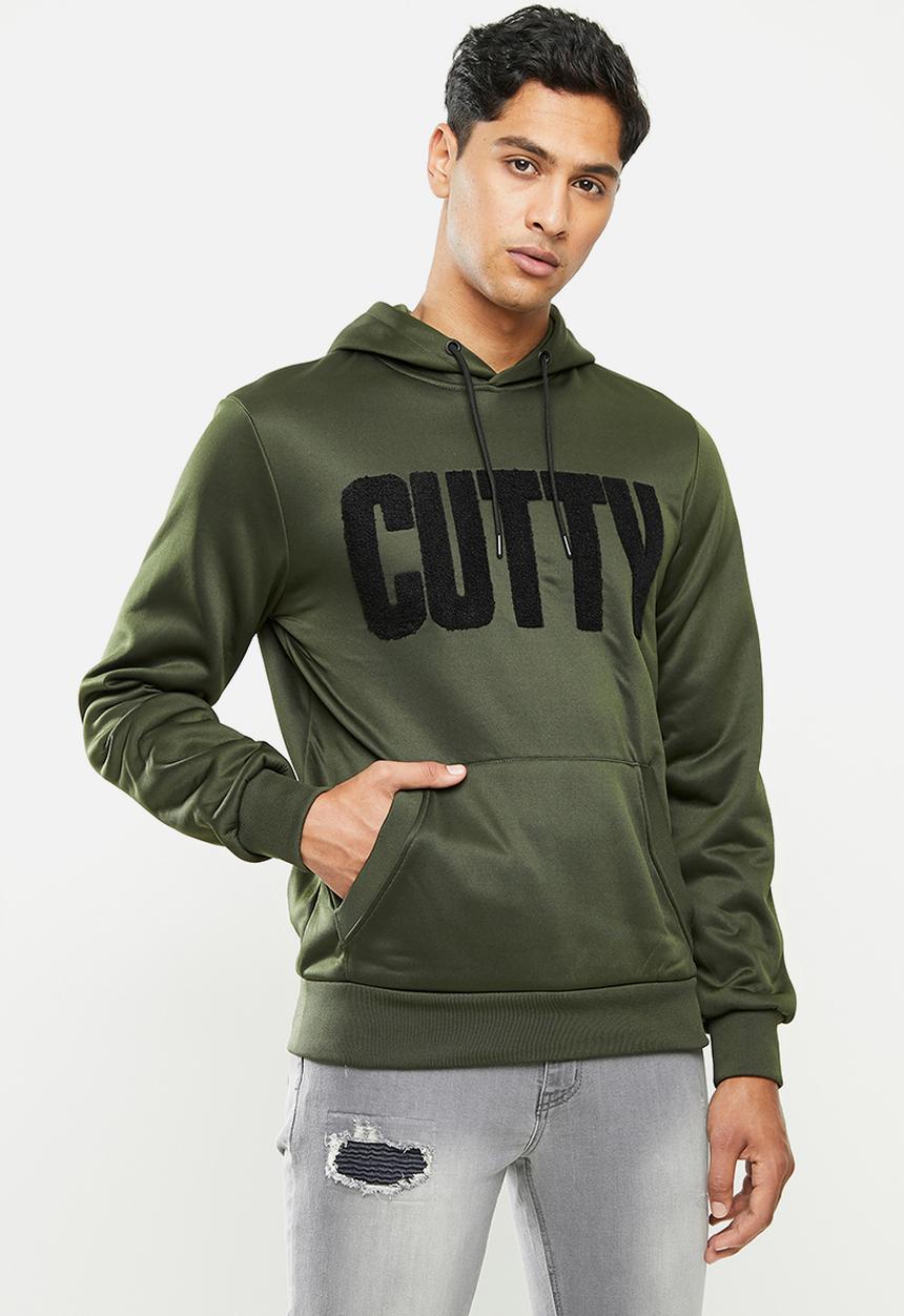 Cutty - Jacket sweater (hooded) - khaki 