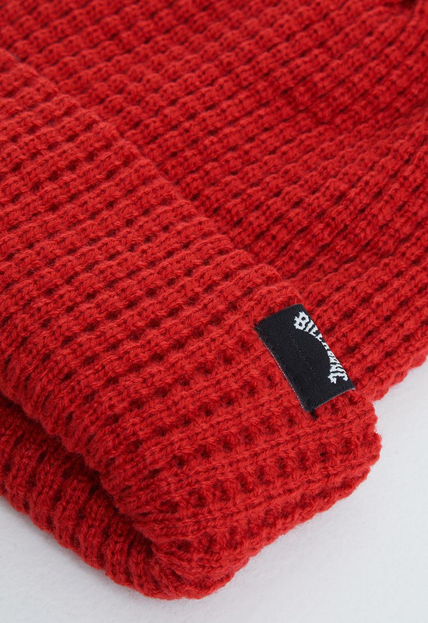 Billabong  - Groms ballast beanie - red