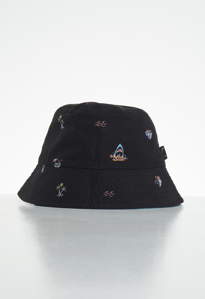 Billabong  - Groms revo bucket hat - reversible navy & blue