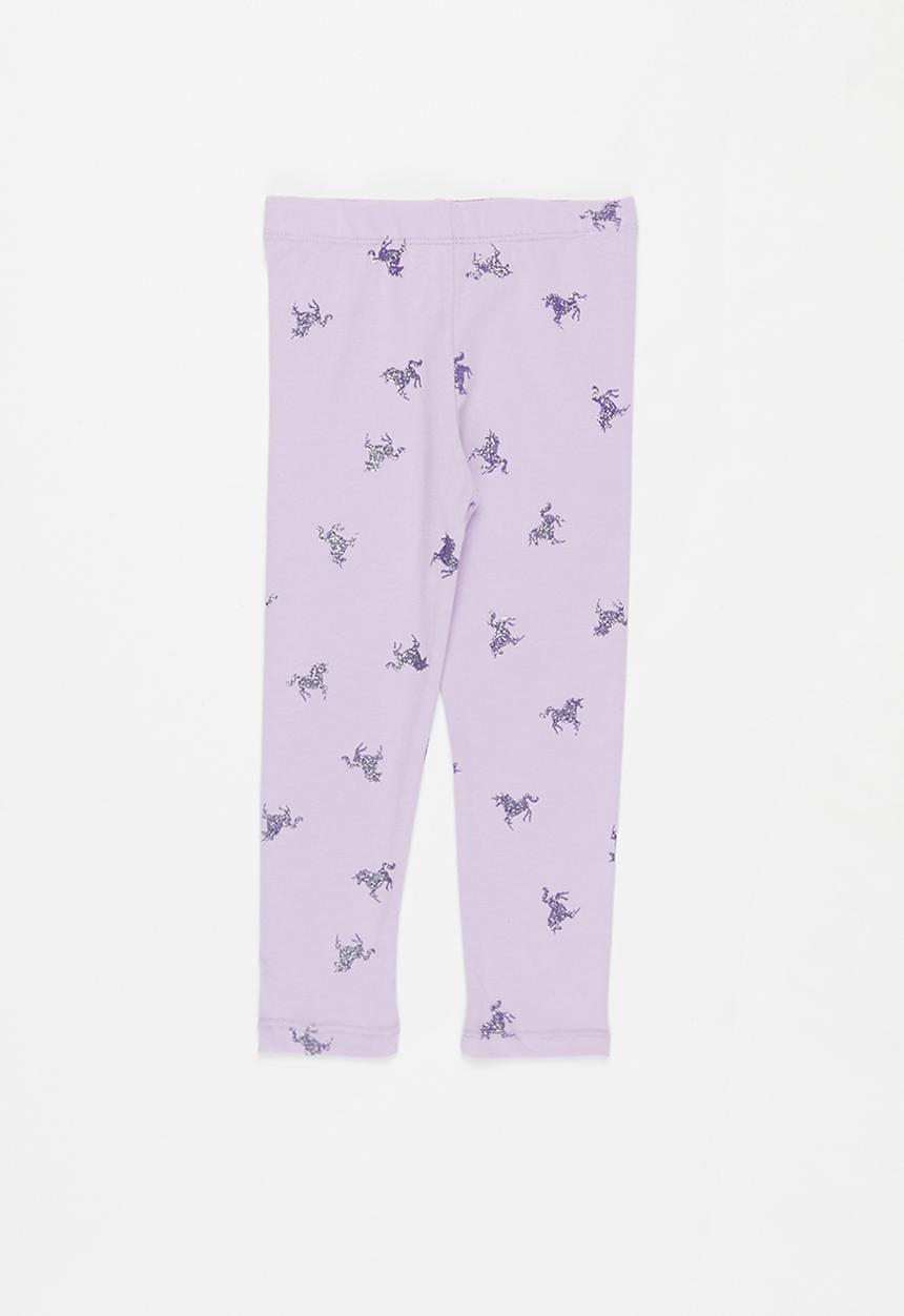 Pop Candy - Girls unicorn legging - purple