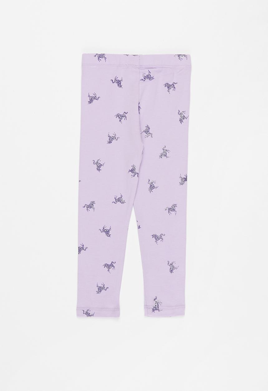 Pop Candy - Girls unicorn legging - purple