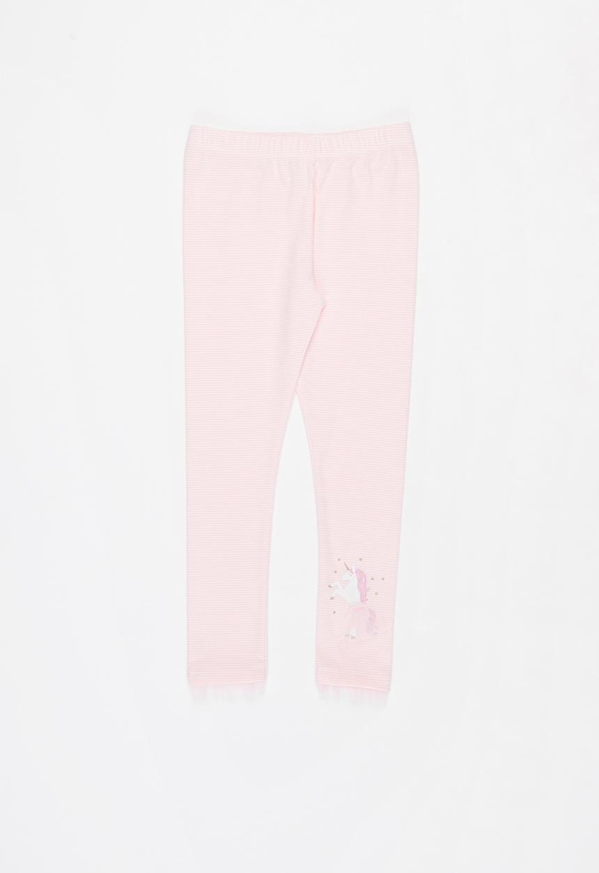 Pop Candy - Girls mesh detail legging - pink