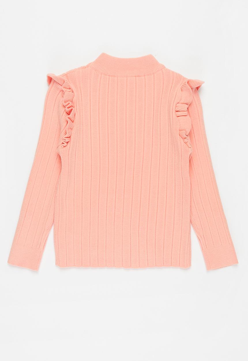 Pop Candy - Girls ruffle jersey - pink
