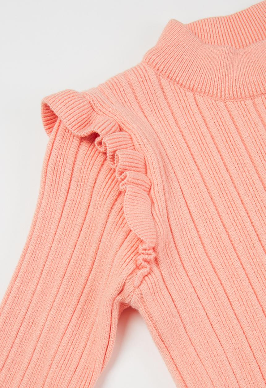 Pop Candy - Girls ruffle jersey - pink