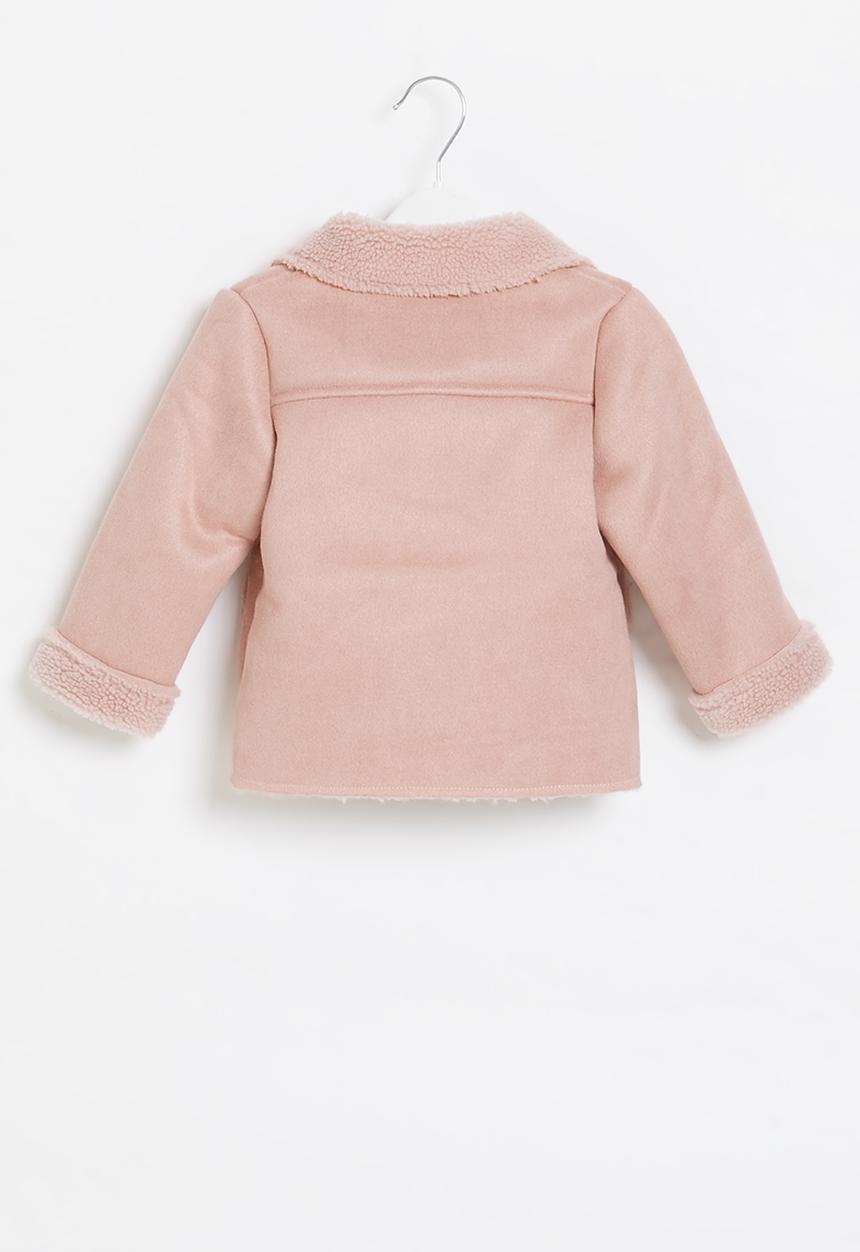 Pop Candy - Girls sherpa coat - pink