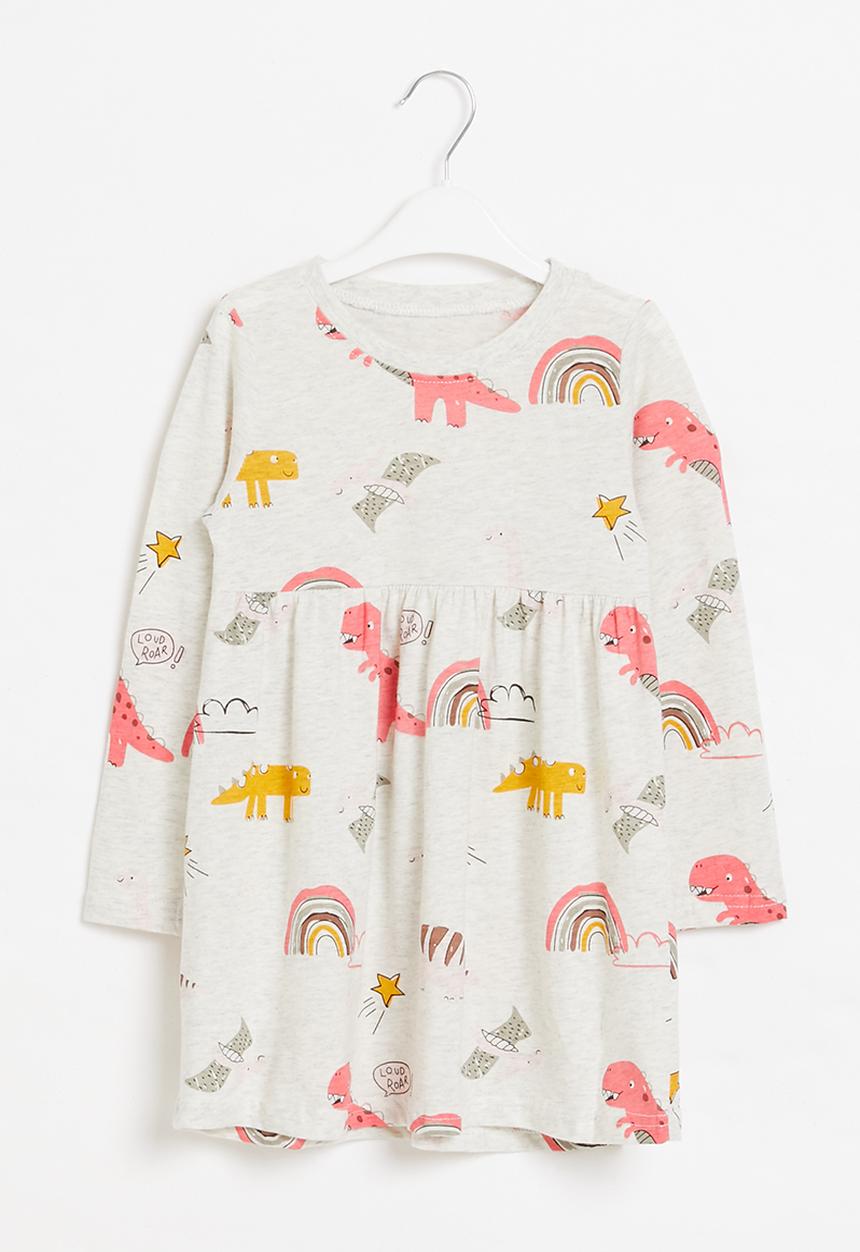 Pop Candy - Girls animals & rainbows dress - multi