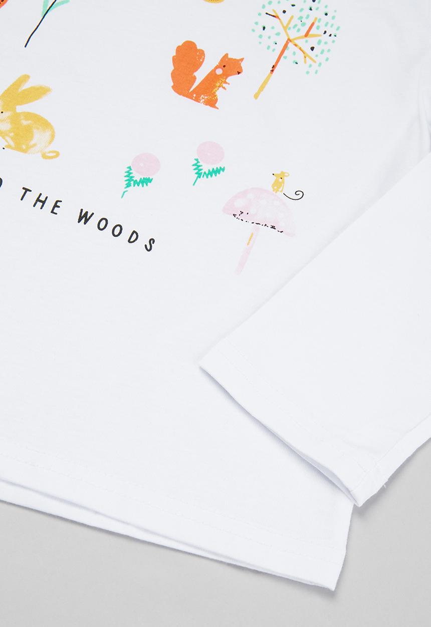 Pop Candy - Girls into the woods crew - white