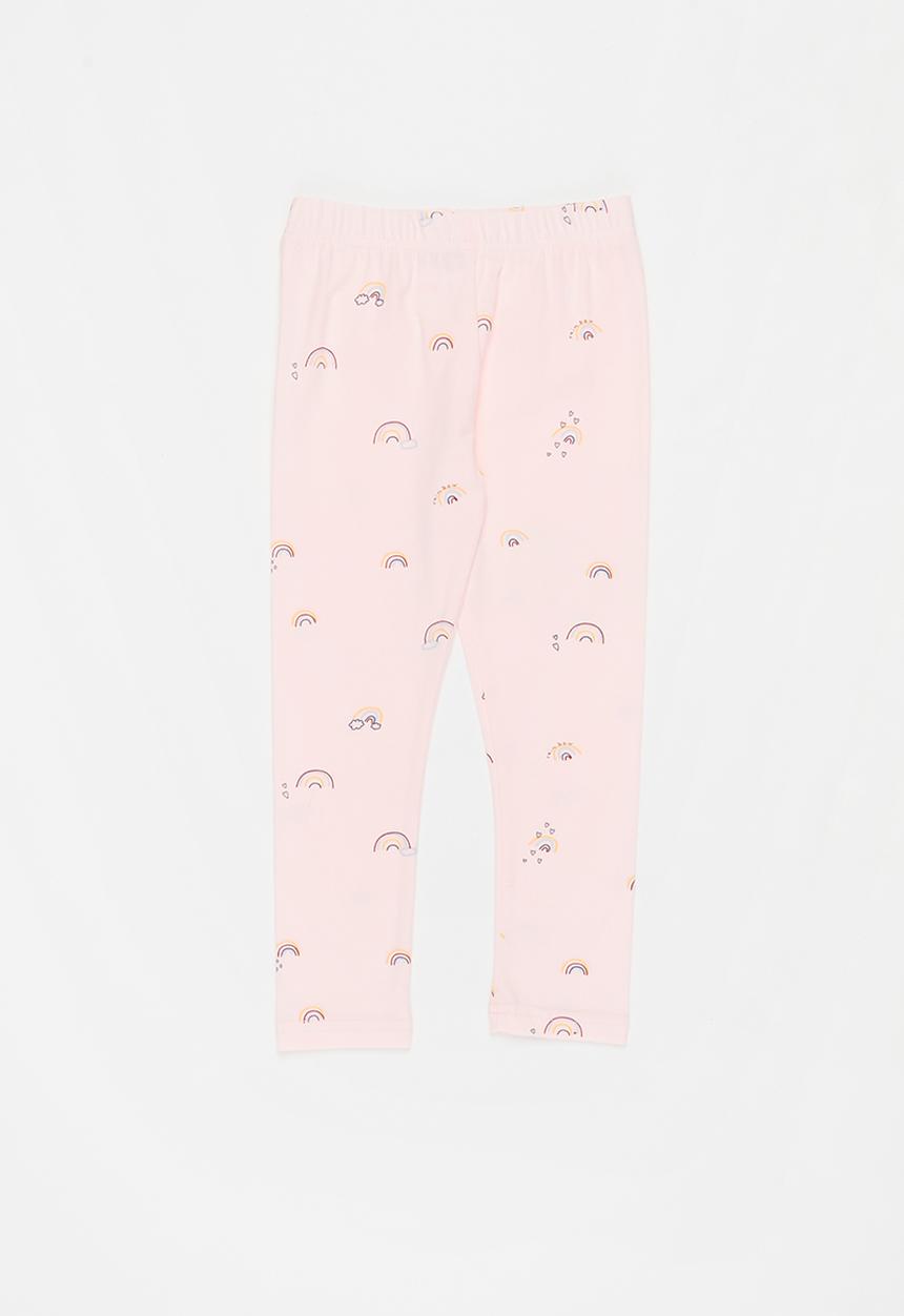 Pop Candy - Girls rainbow legging - pink