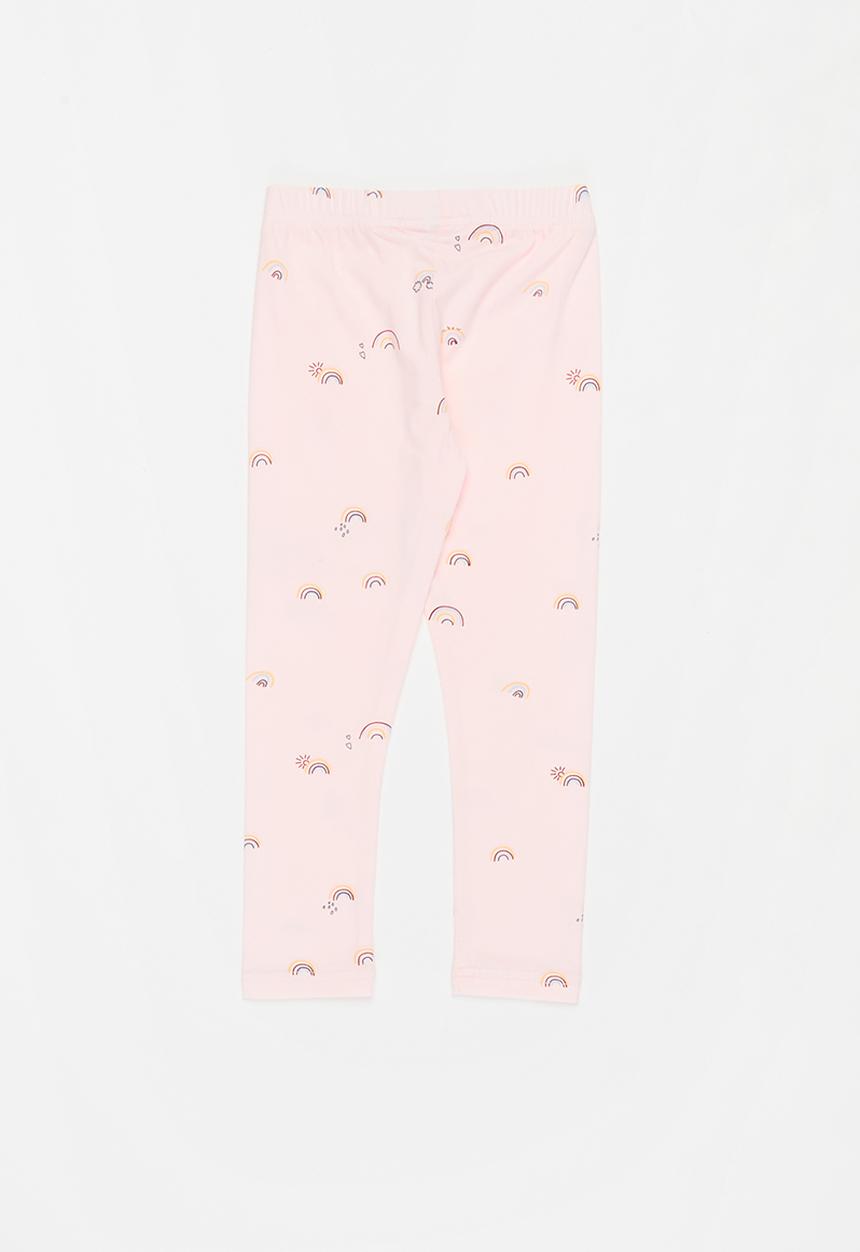 Pop Candy - Girls rainbow legging - pink