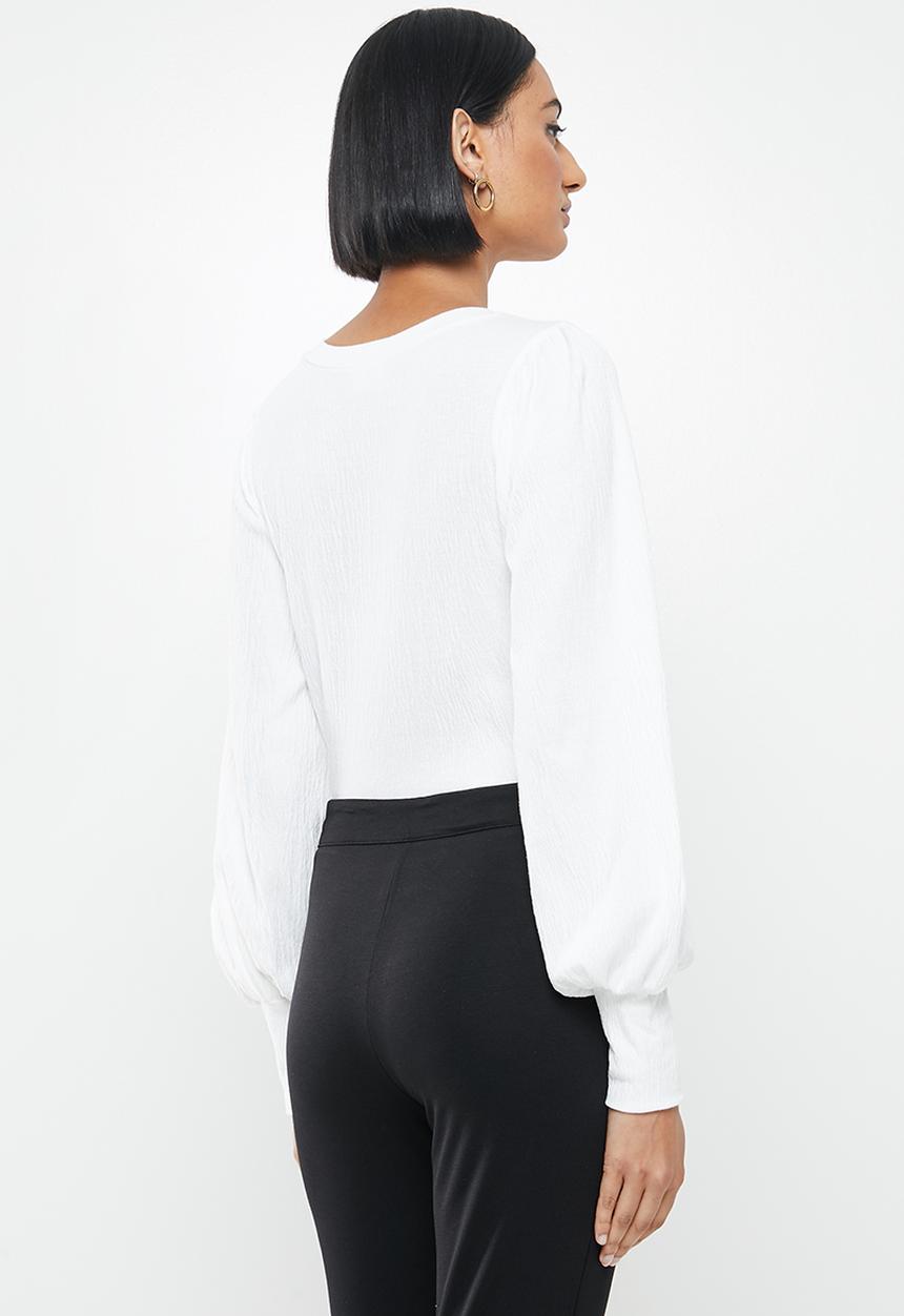 Me&B - Milk essential bellow top - white