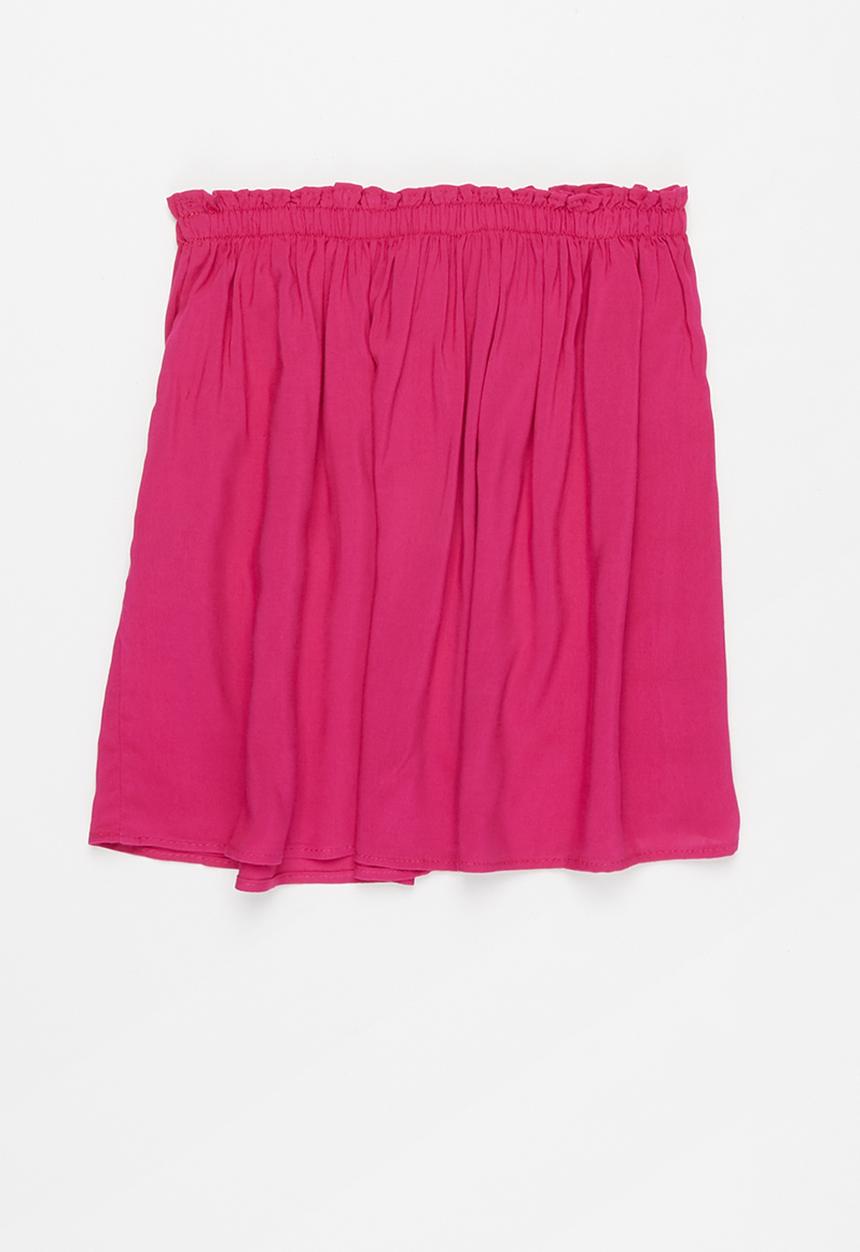 Pop Candy - Younger girls 2-pack skirts - black & pink 