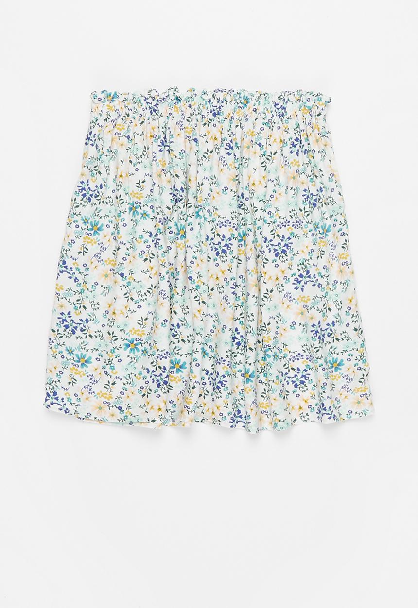 Pop Candy - Younger girls 2-pack skirts - white & mint 