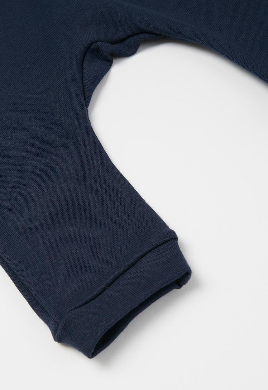 Pop Candy - Baby boys 2-pack ribbed leggings - navy & grey