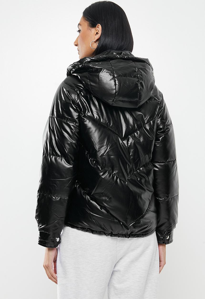 STYLE REPUBLIC - Hood puffer - black