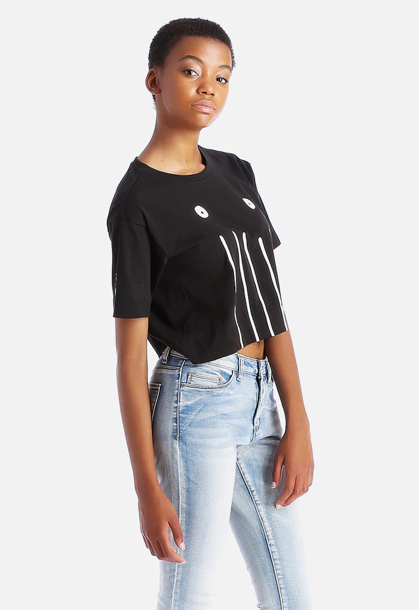 G-STAR - Cropped Face Tee