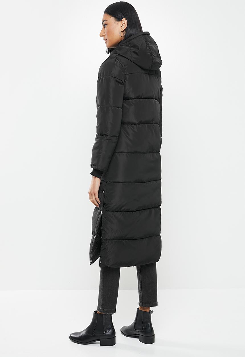 STYLE REPUBLIC - Maxi puffer - black