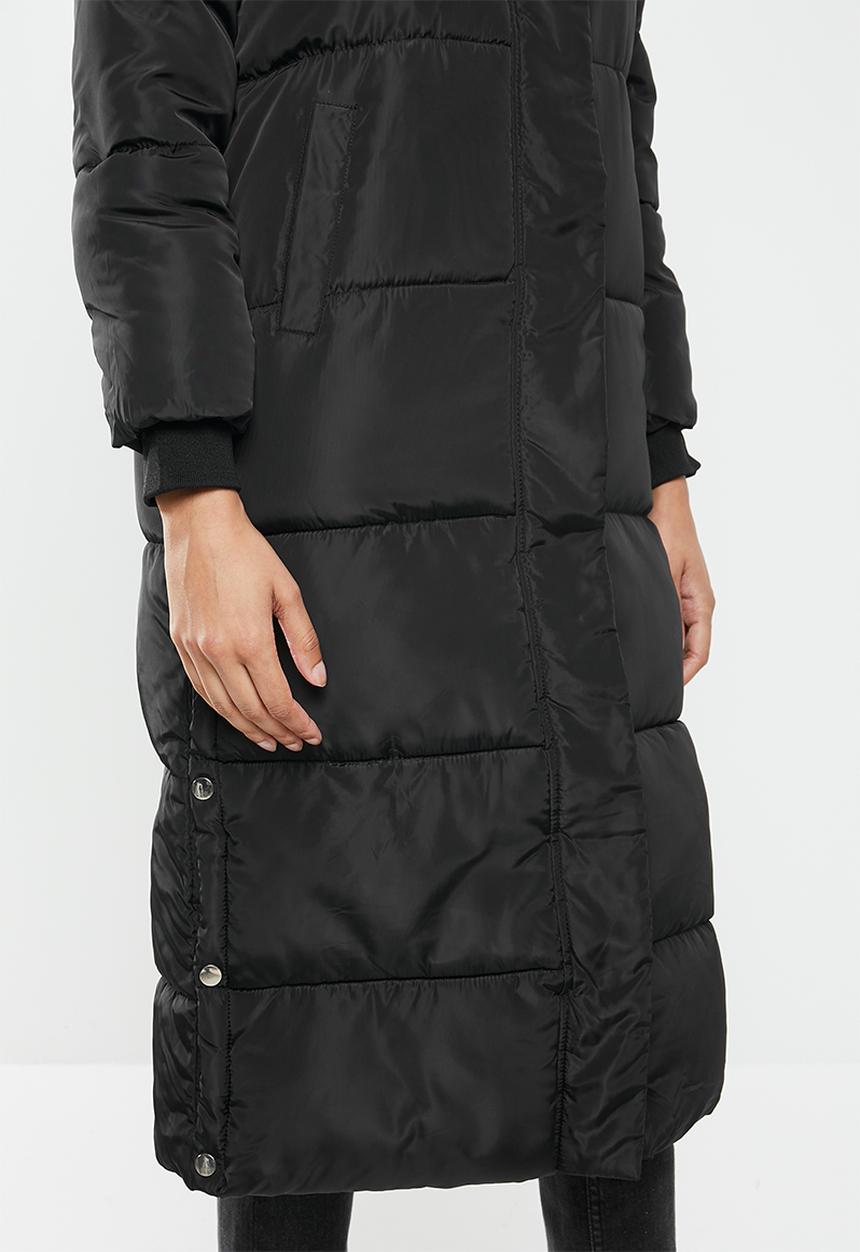STYLE REPUBLIC - Maxi puffer - black